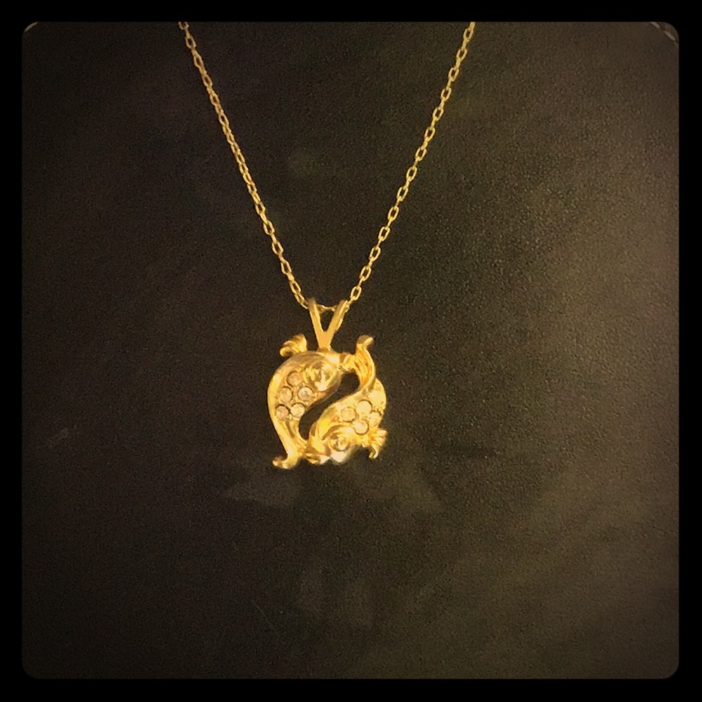 Pisces Fishes Necklace